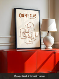 Otter Kaffeezubereitung Herzchen