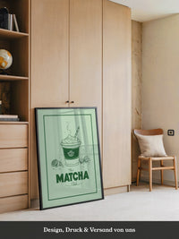 Matcha Becher retrogrün