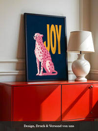 Leopardenfreude Pink Retro