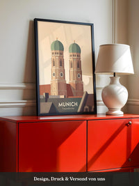 Frauenkirche München Pastellkunst