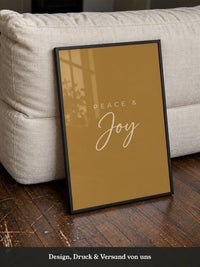 Typografie Warm Beige