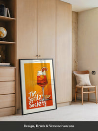 Aperol Spritzglas Illustration orange