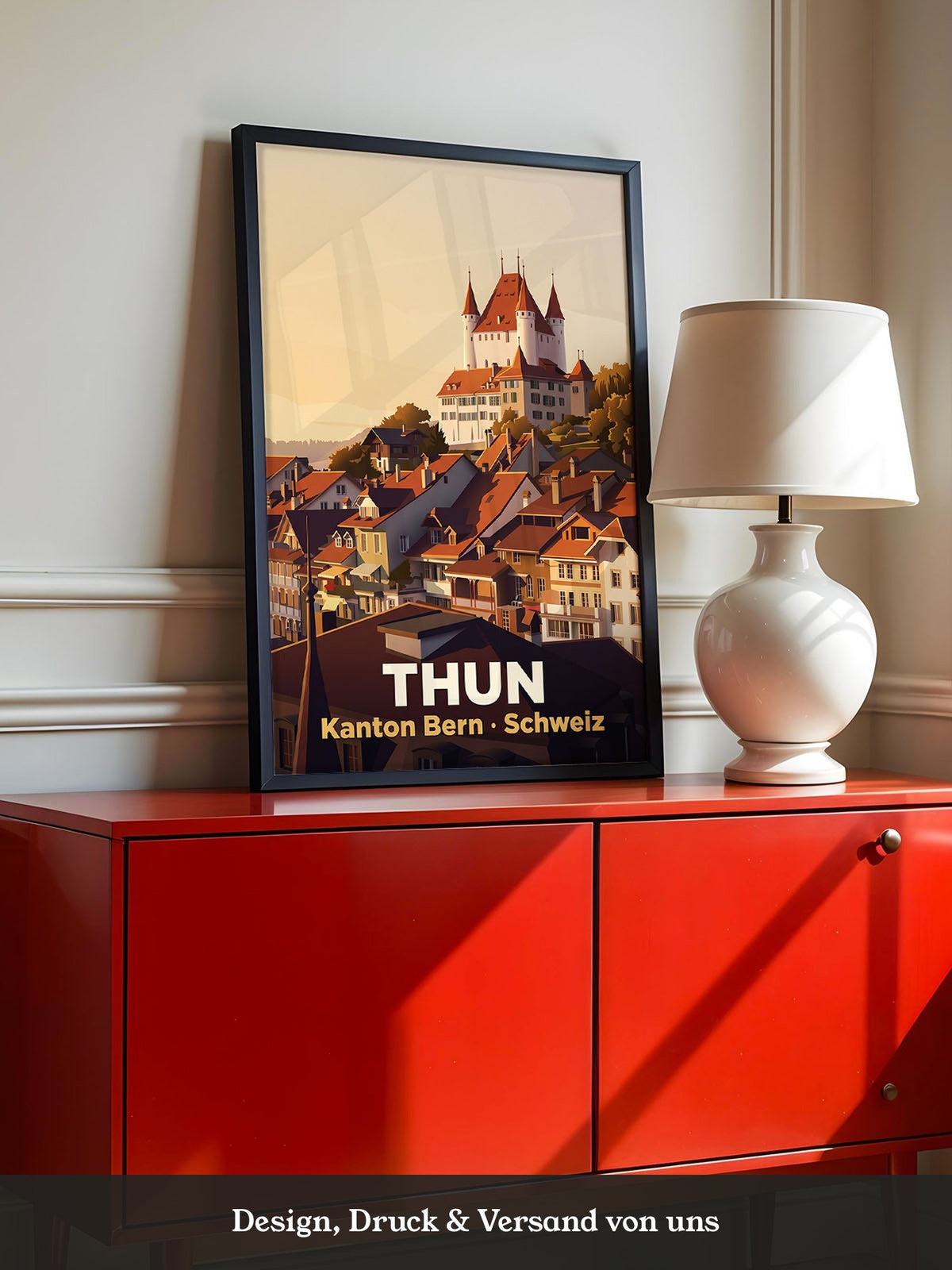 Thun Schloss Poster