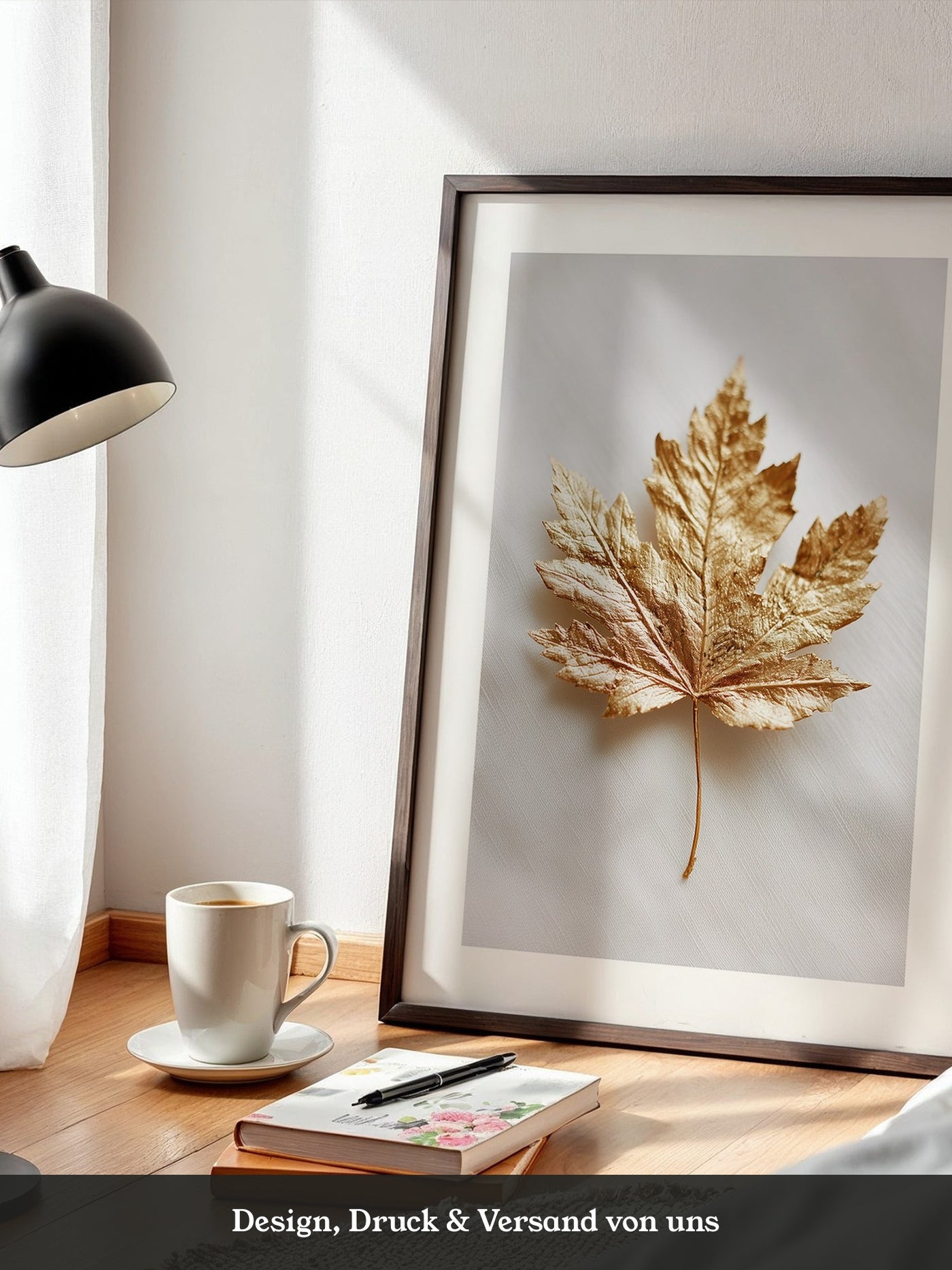 Goldenes Blatt edel