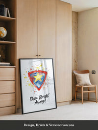 Stern Wappen Aquarellfarben