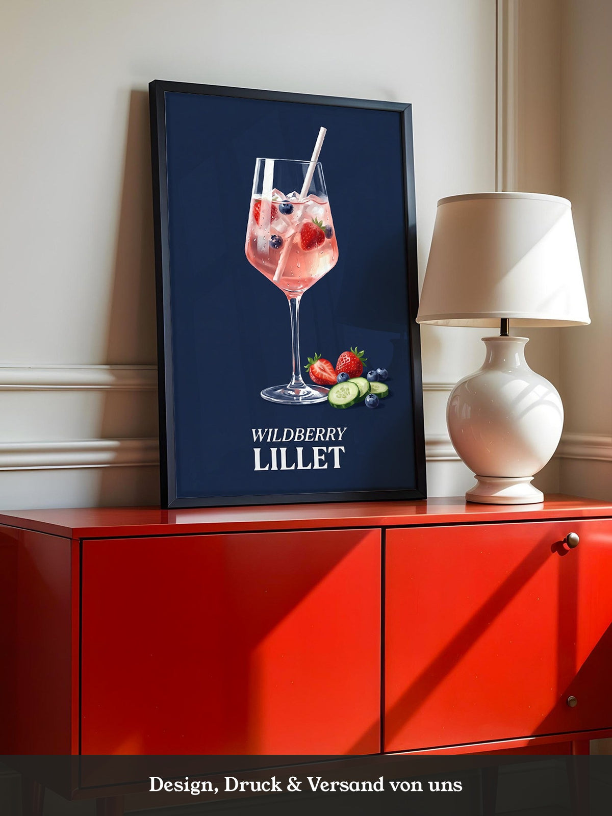 Wildbeeren Drink Pastelloptik