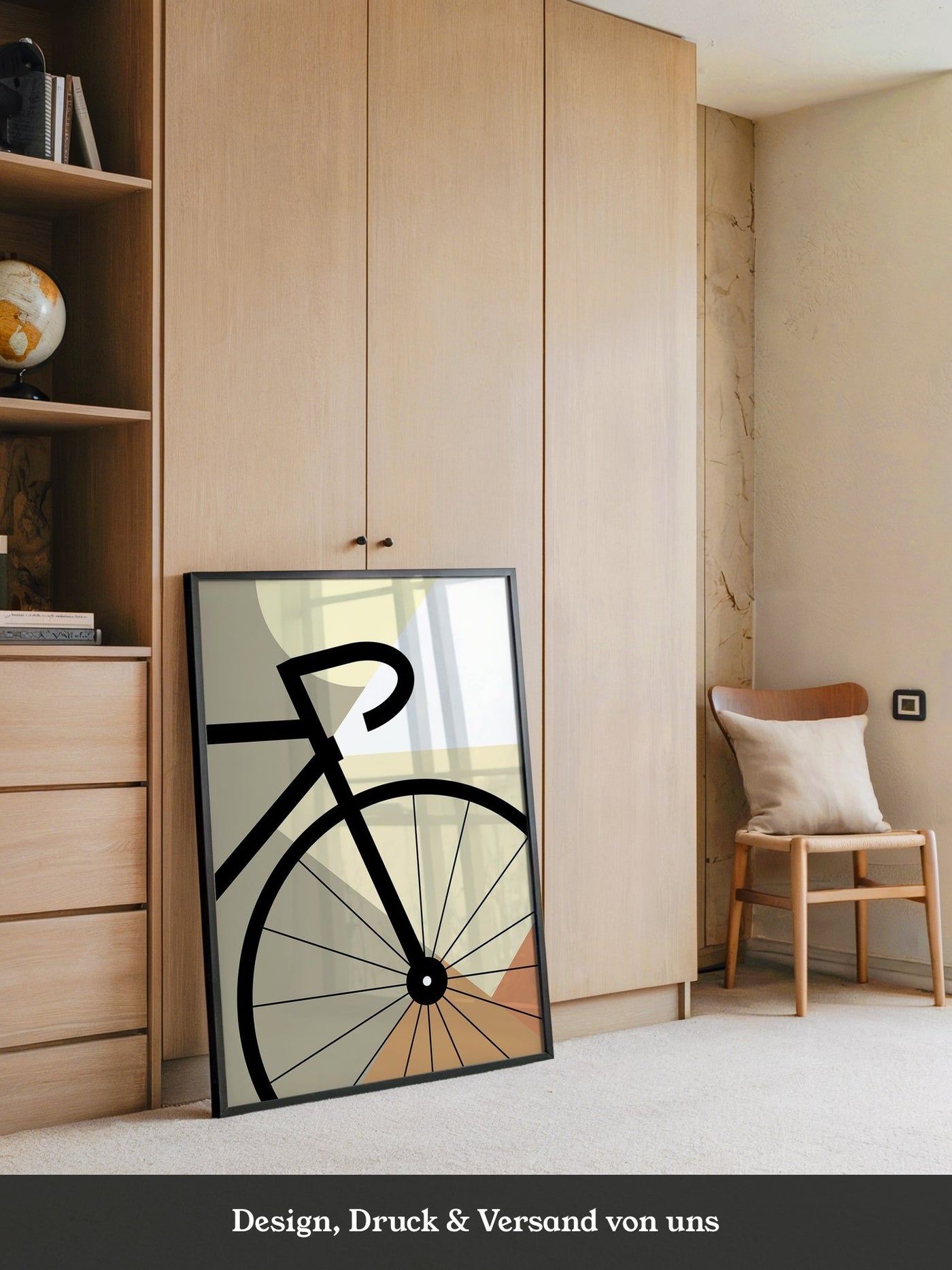 Fahrrad Geometrisch Grafik