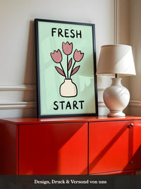 Tulpen Vase Illustration