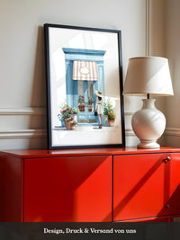 Boutique Besuch Pastellfarben