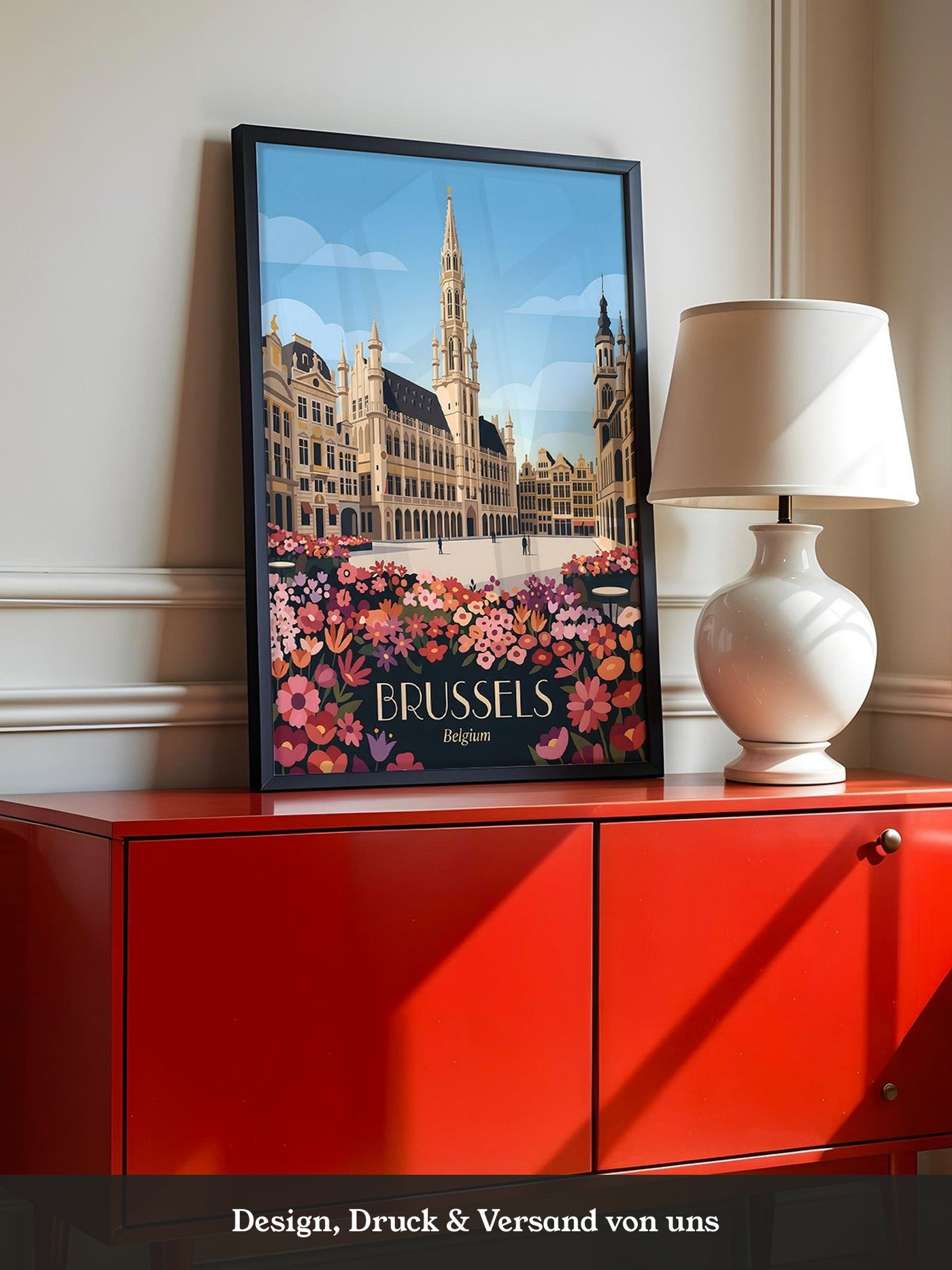 Brüssel Blumenpracht Architektur