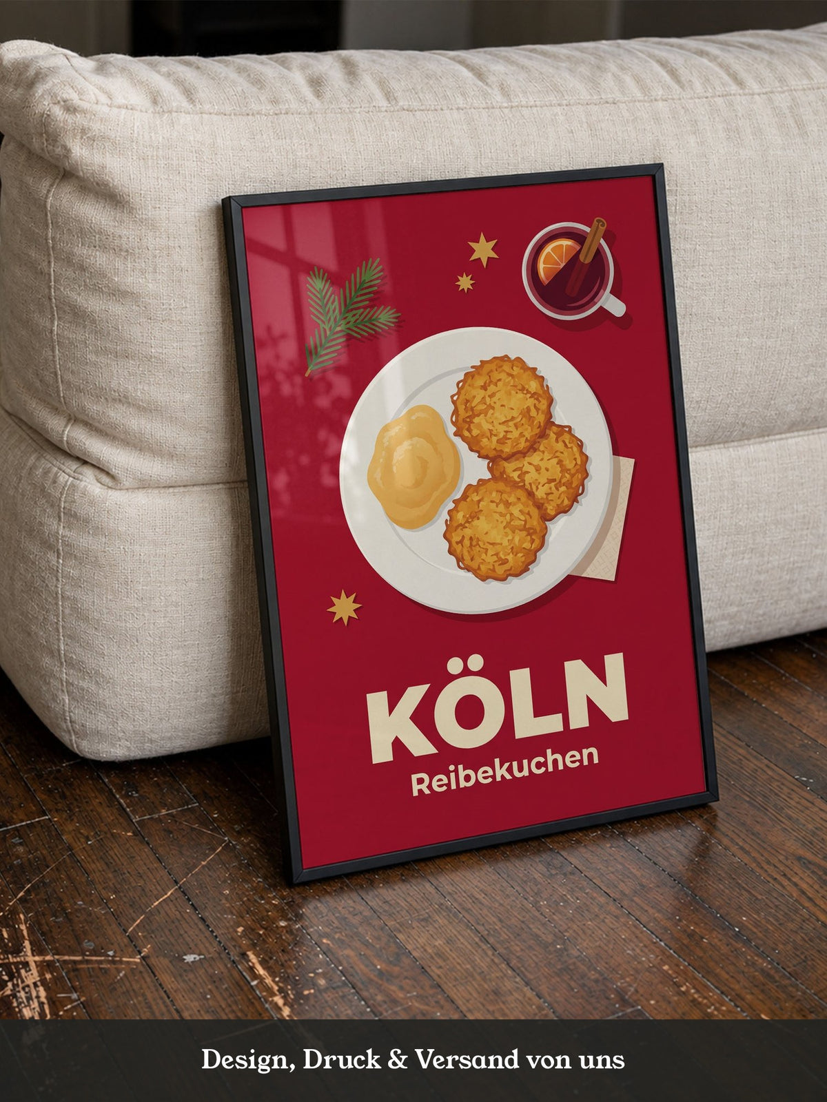 Kölner Gebäck Lebkuchen Plakat