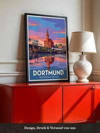 Dortmund Hafenabend Farbenpracht
