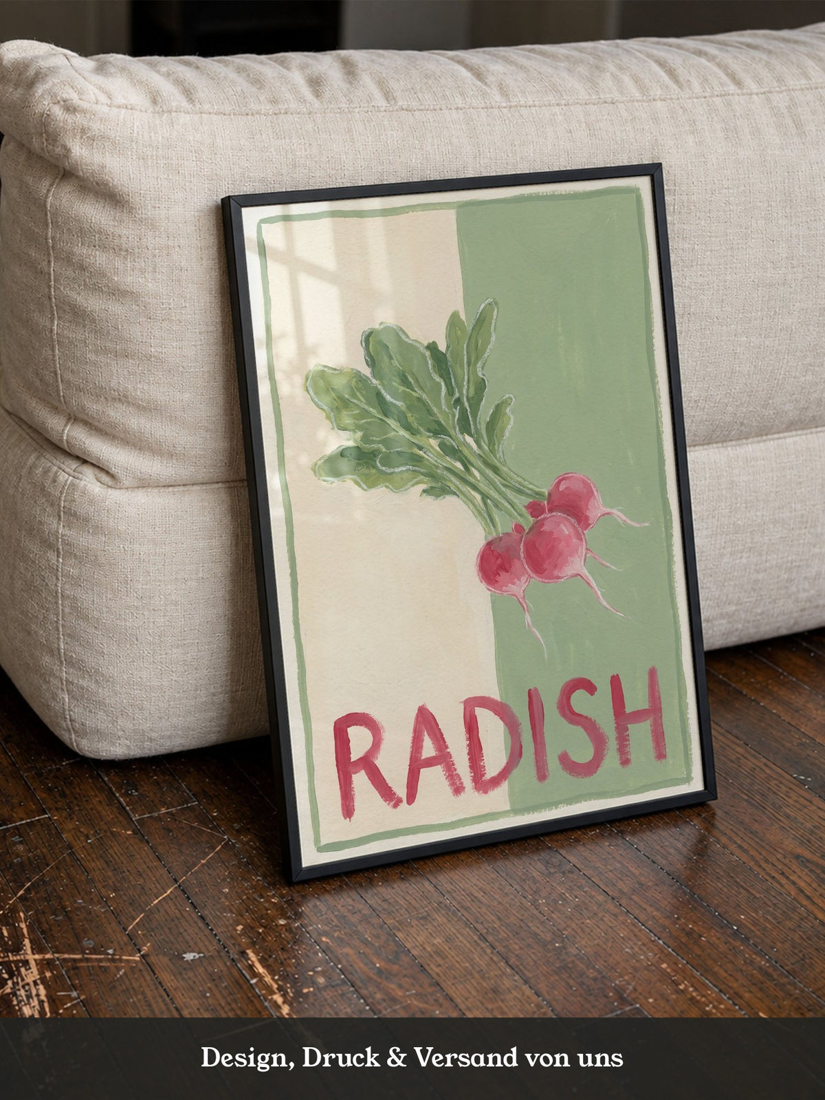 Radieschen Illustration