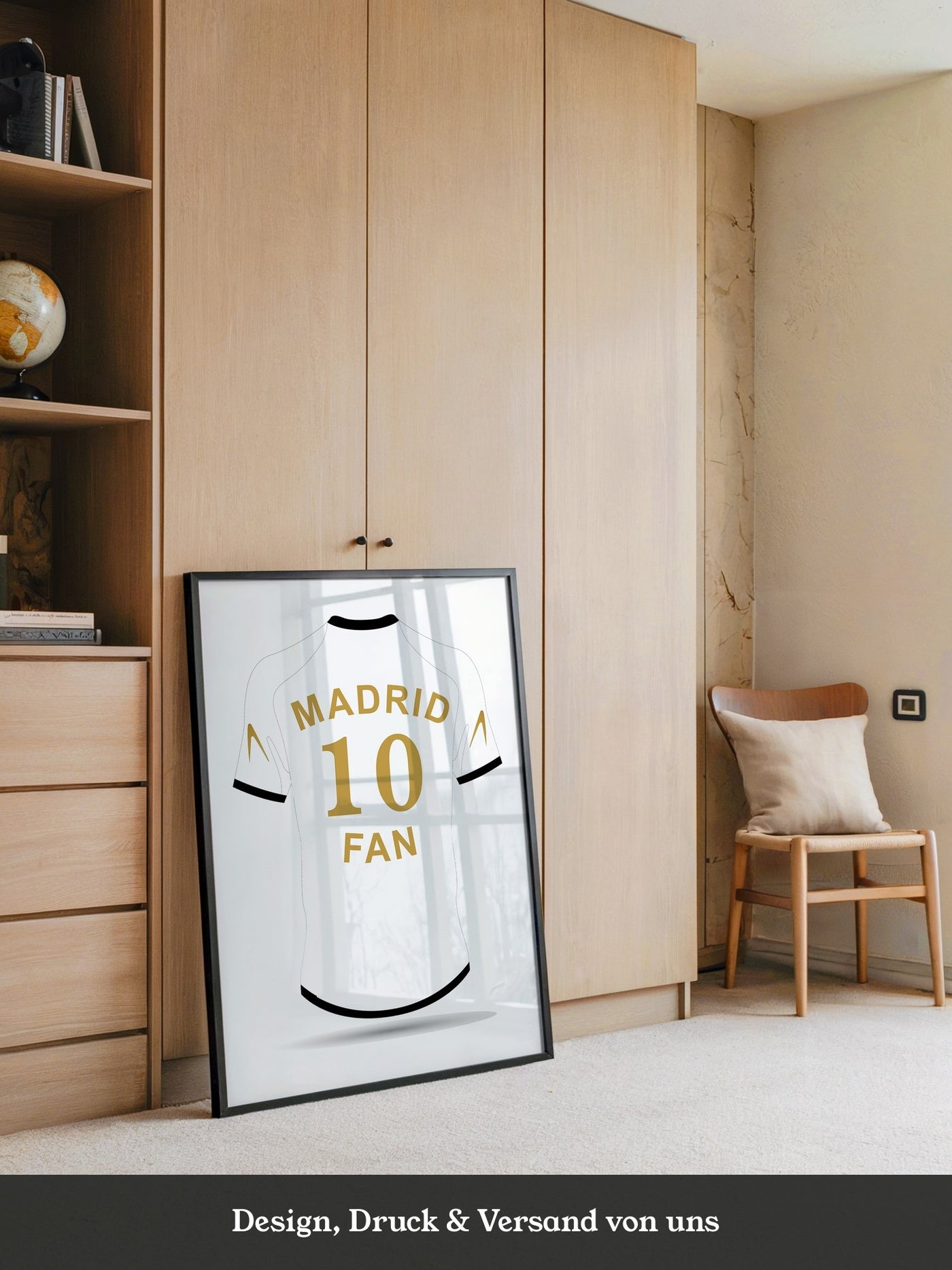 Madrid Trikot Weiß Gold