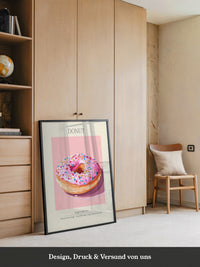 Donut Rosa Glasur Bunt