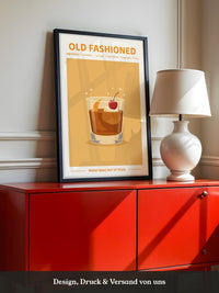 Old Fashioned Cocktail Grafik