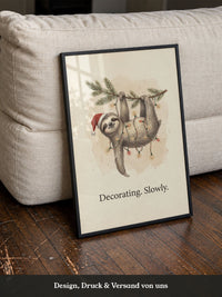 Weihnachtsfaultier Humor