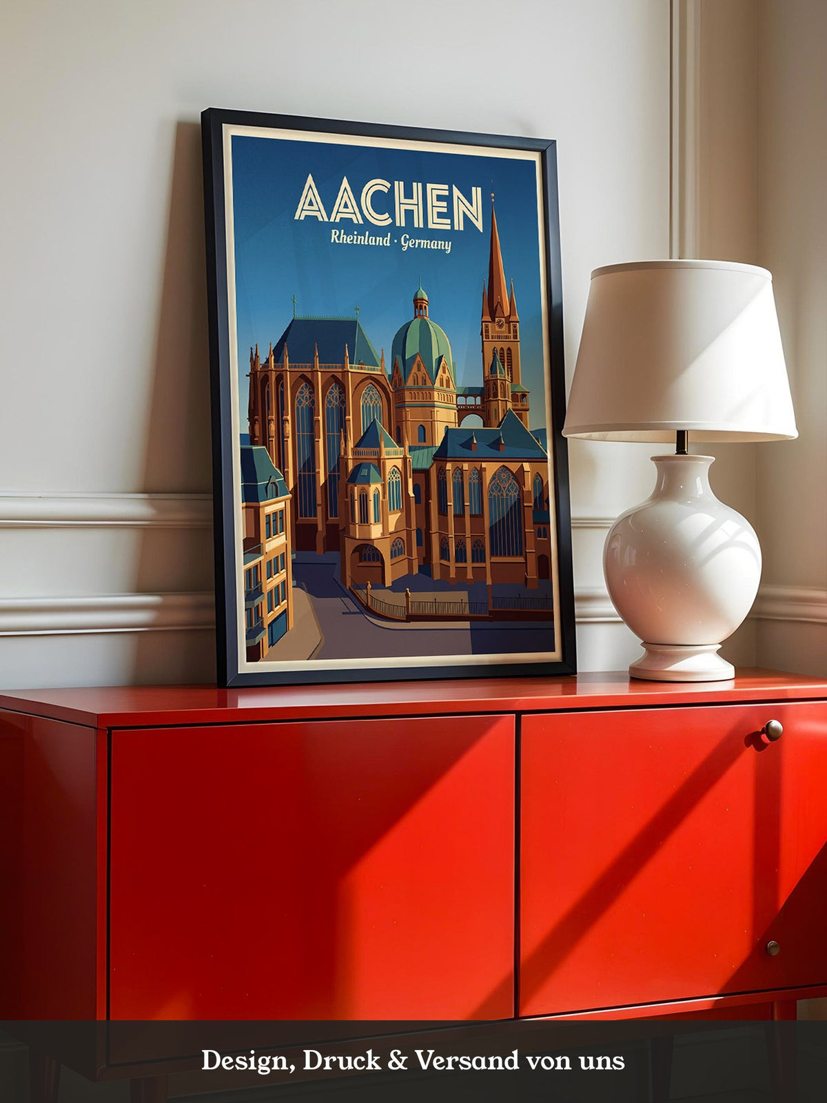 Aachener Dom Retro Architektur