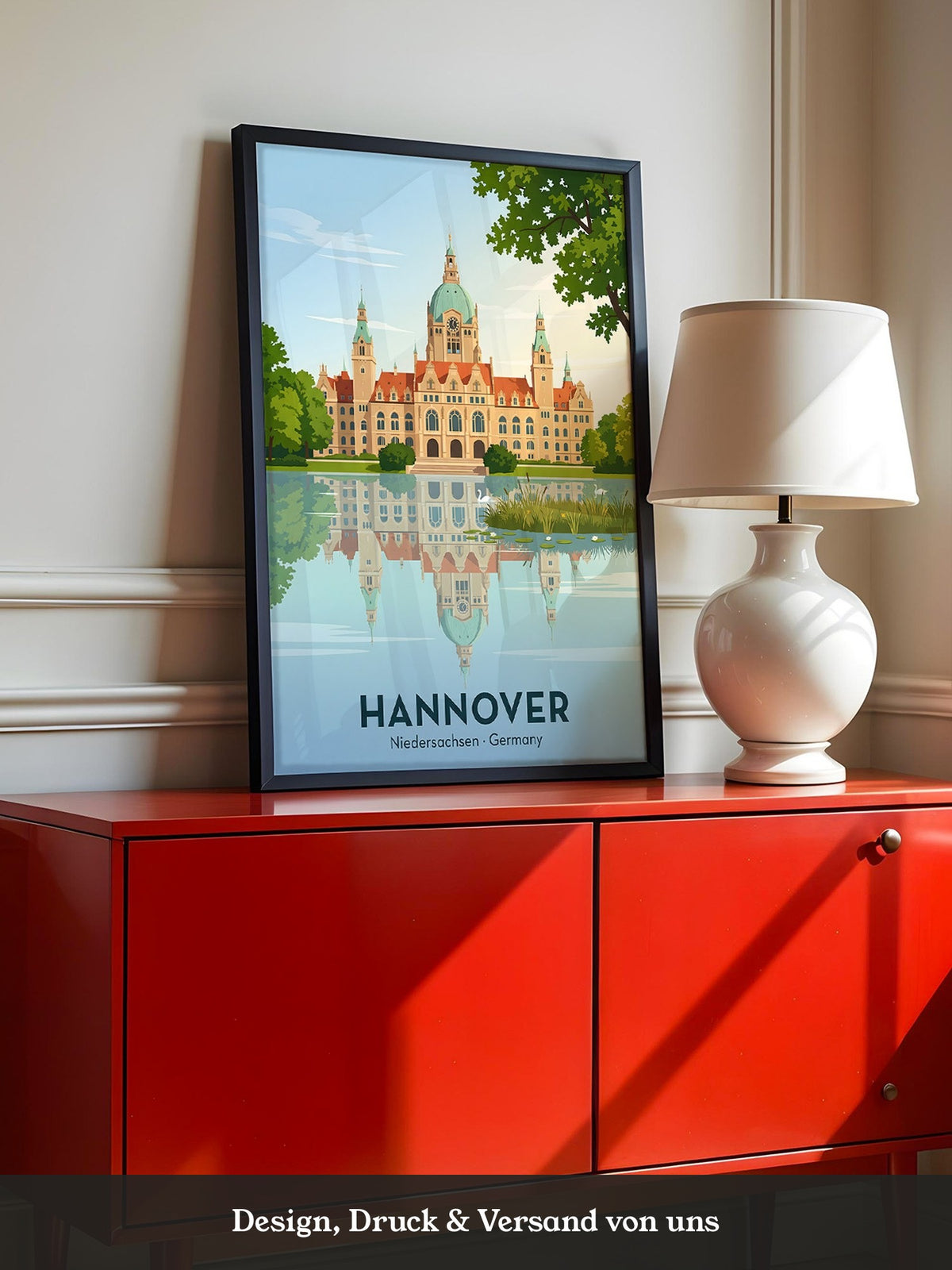 Hannover Rathaus Spiegelung
