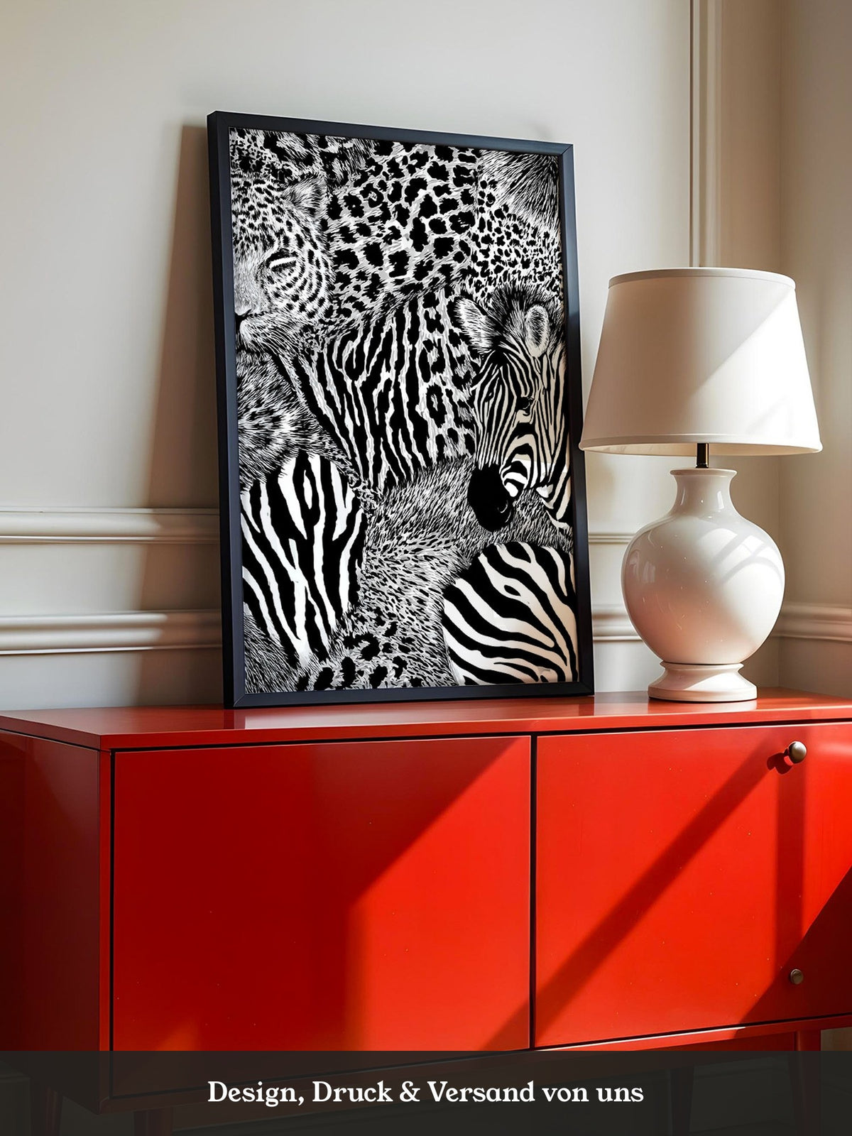 Zebra Leopard Muster Wild