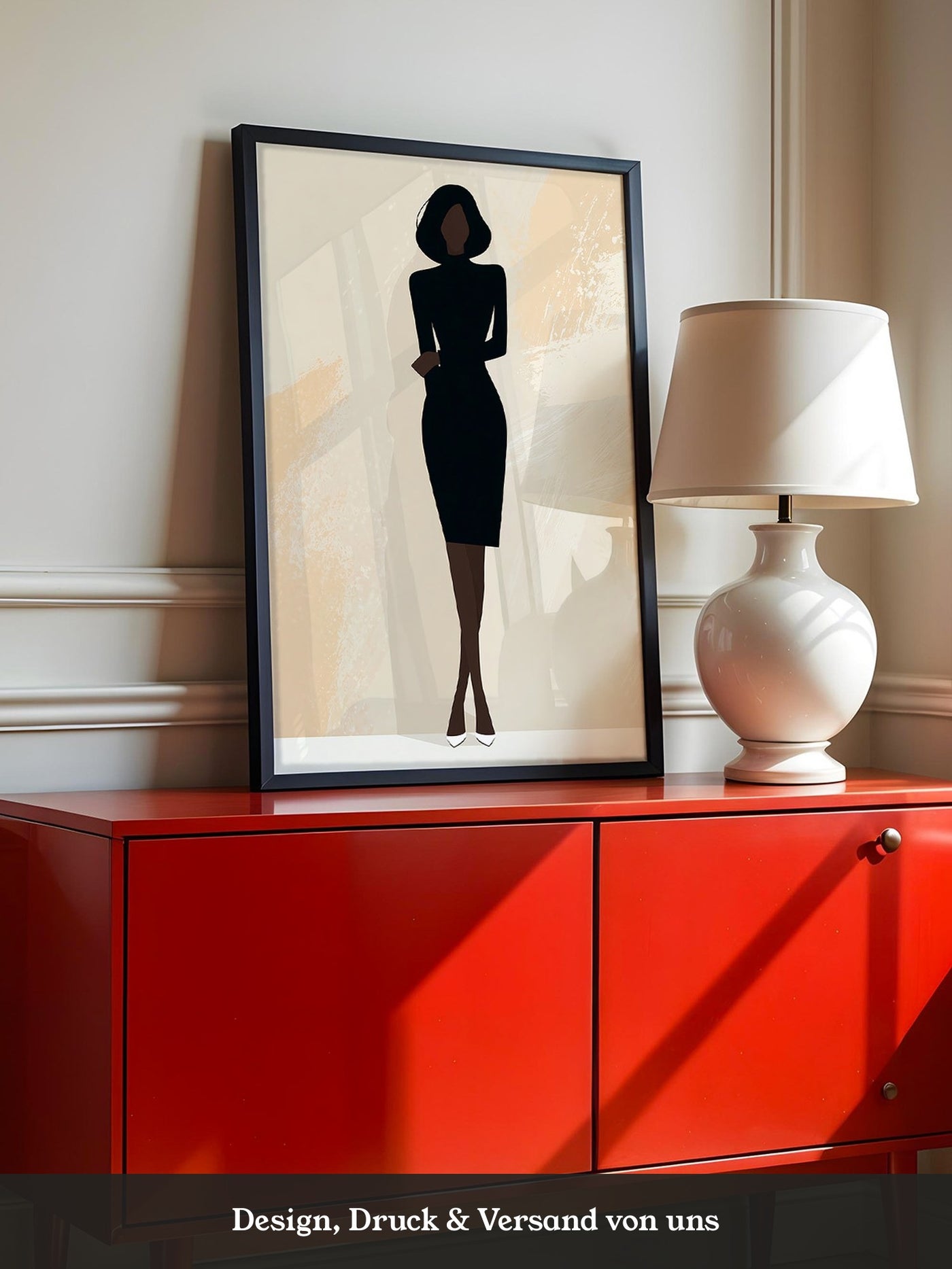 Elegante Silhouette Minimalistisch