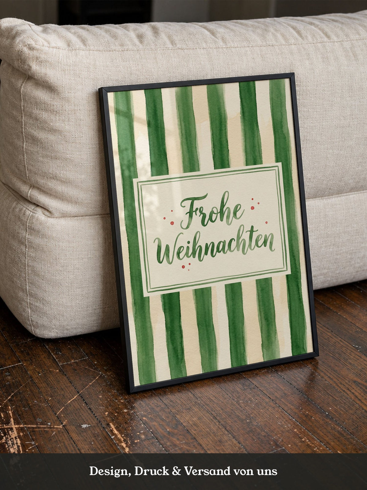 Frohe Weihnachten Streifen