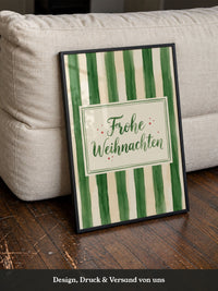 Frohe Weihnachten Streifen