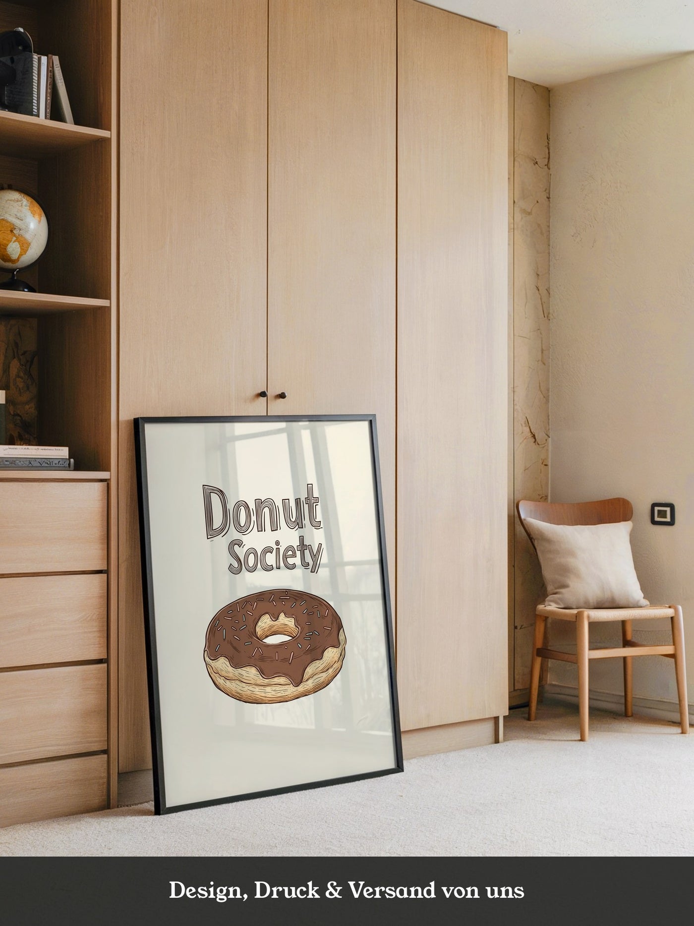 Donut Schoko-Ring Zeichnung