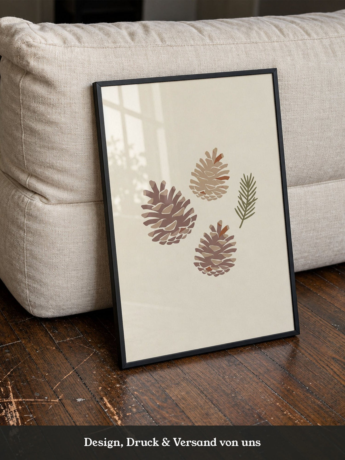 Zapfen Natur Minimalistisch