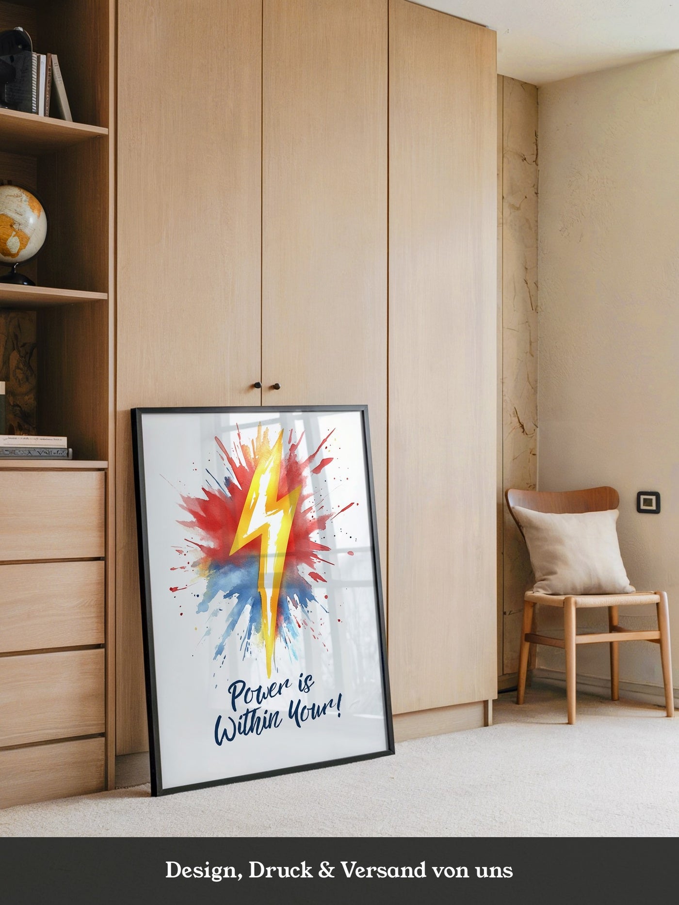 Blitz Aquarell Explosion