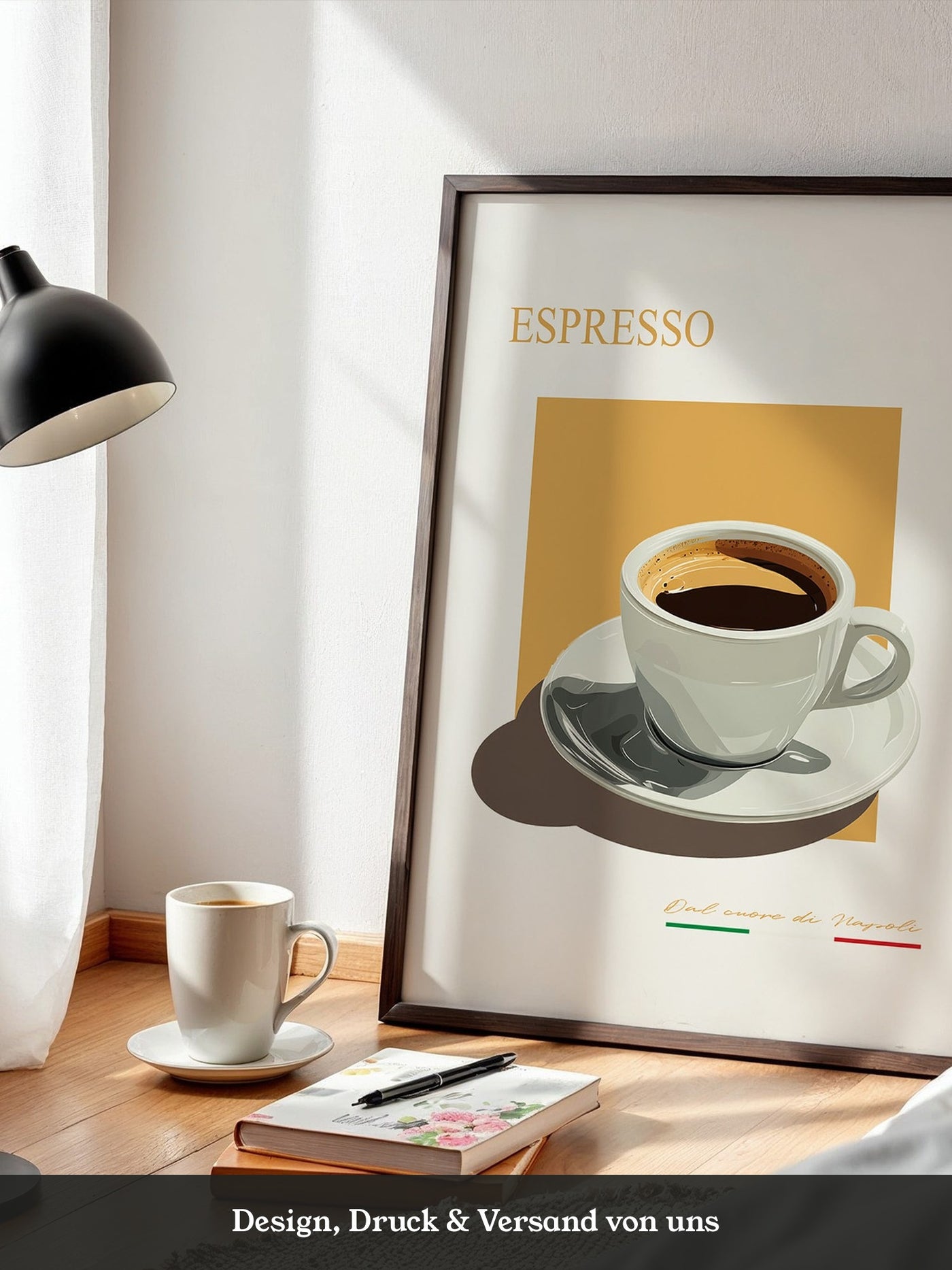 Espresso Tasse Retro-Look