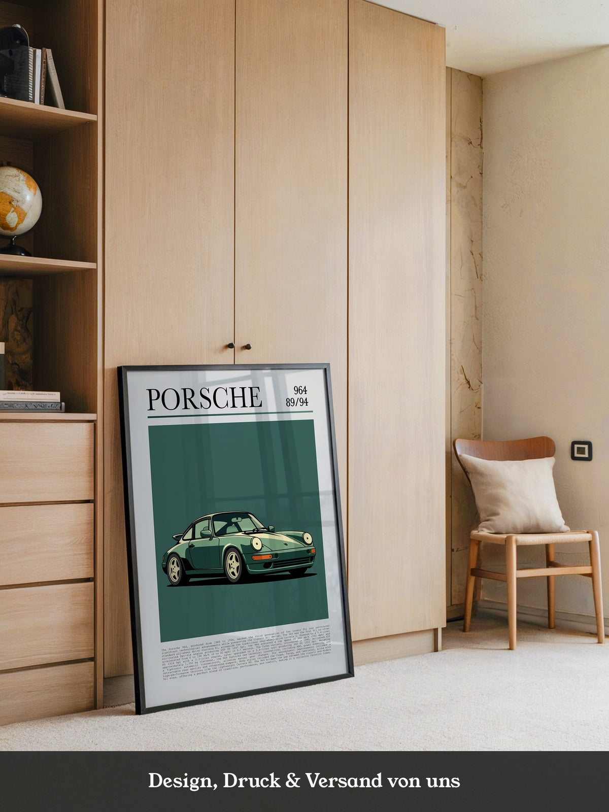 Porsche 964 klassisch grün