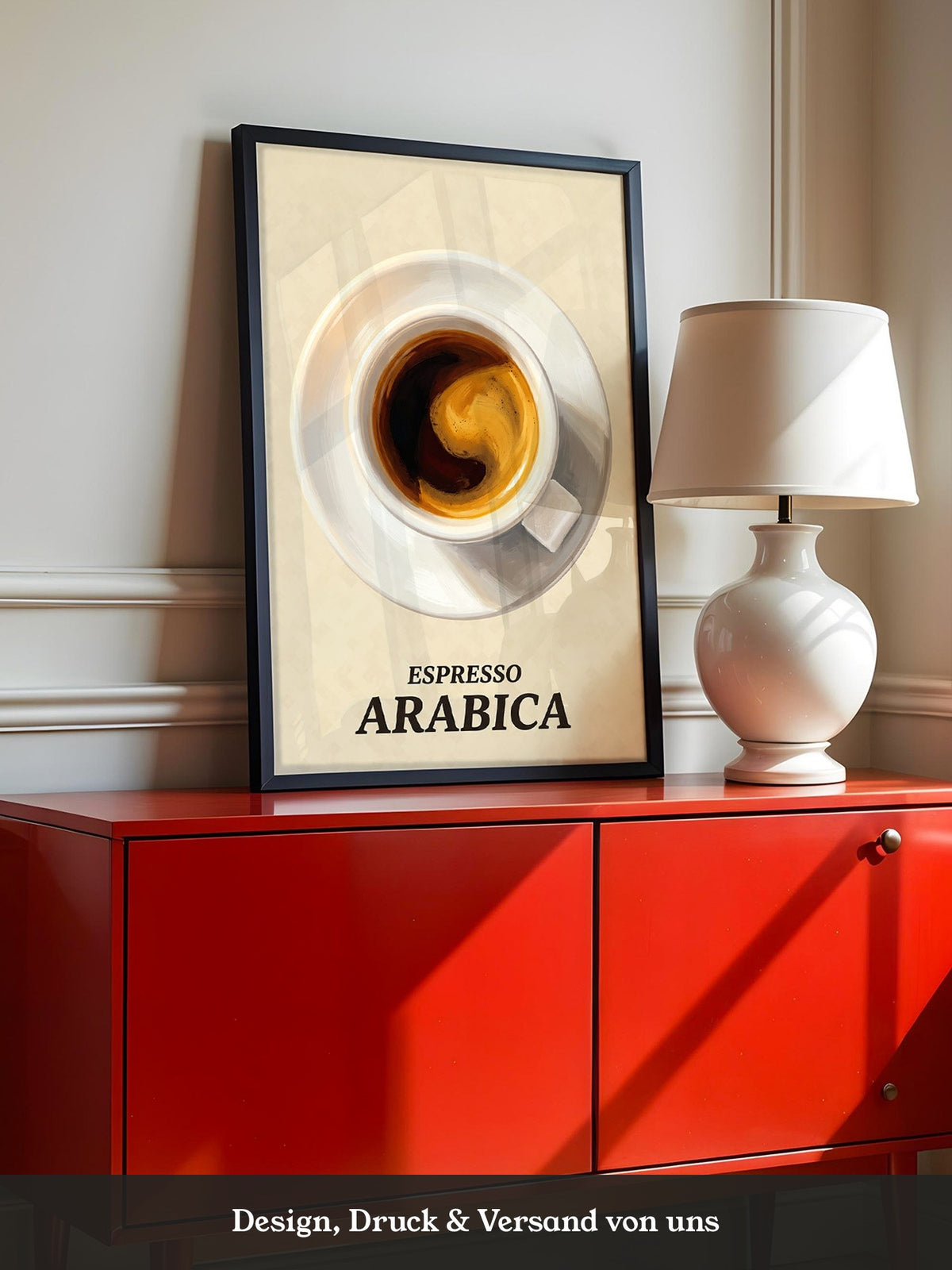 Arabica Kaffee Vogelperspektive