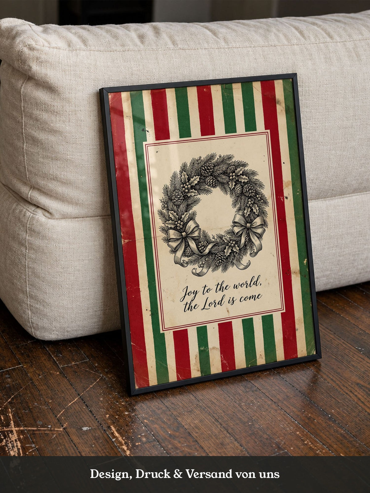 Weihnachtskranz Vintage