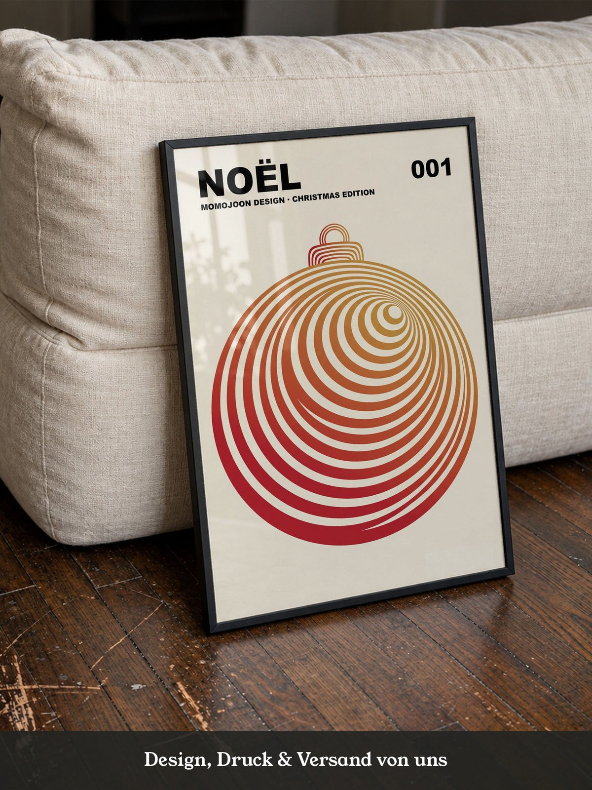 Weihnachtskugel Abstrakt