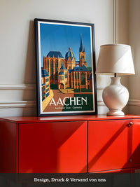 Aachener Dom Retro-Design