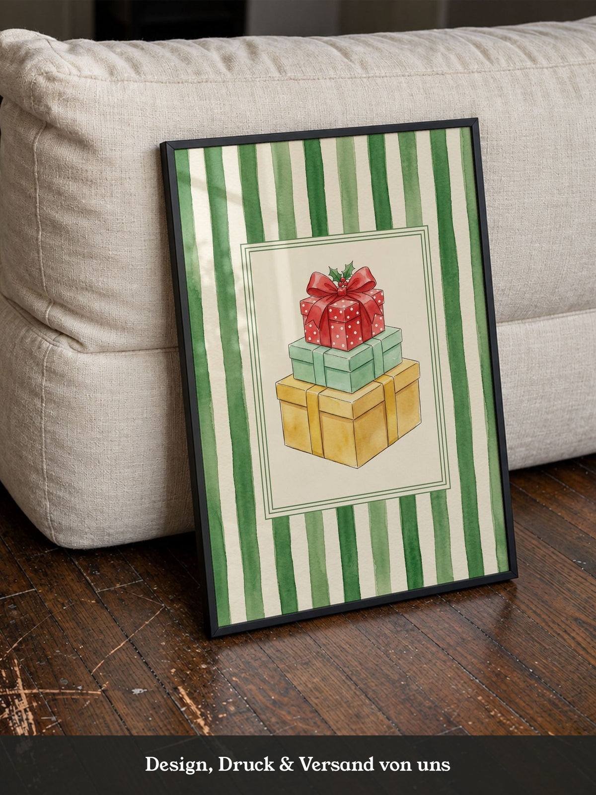 Geschenkstapel Weihnachten