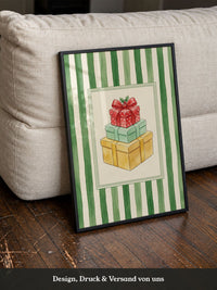 Geschenkstapel Weihnachten