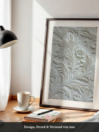 Barock Floral Reliefstruktur