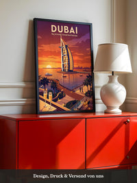 Burj Al Arab Sonnenuntergang