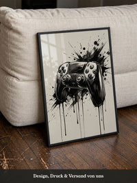 Gaming Controller Splash Art