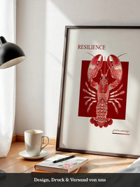 Hummer Grafik Rotmuster