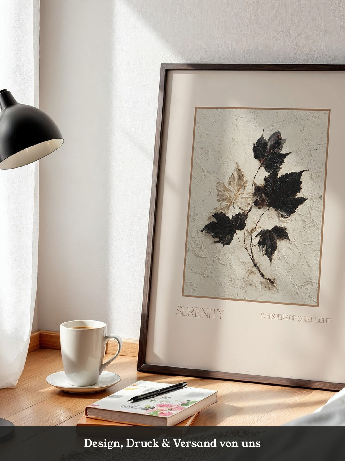 Herbstblätter Strukturiert Vintage