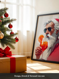 Weihnachtsmann Aperol Stilvoll