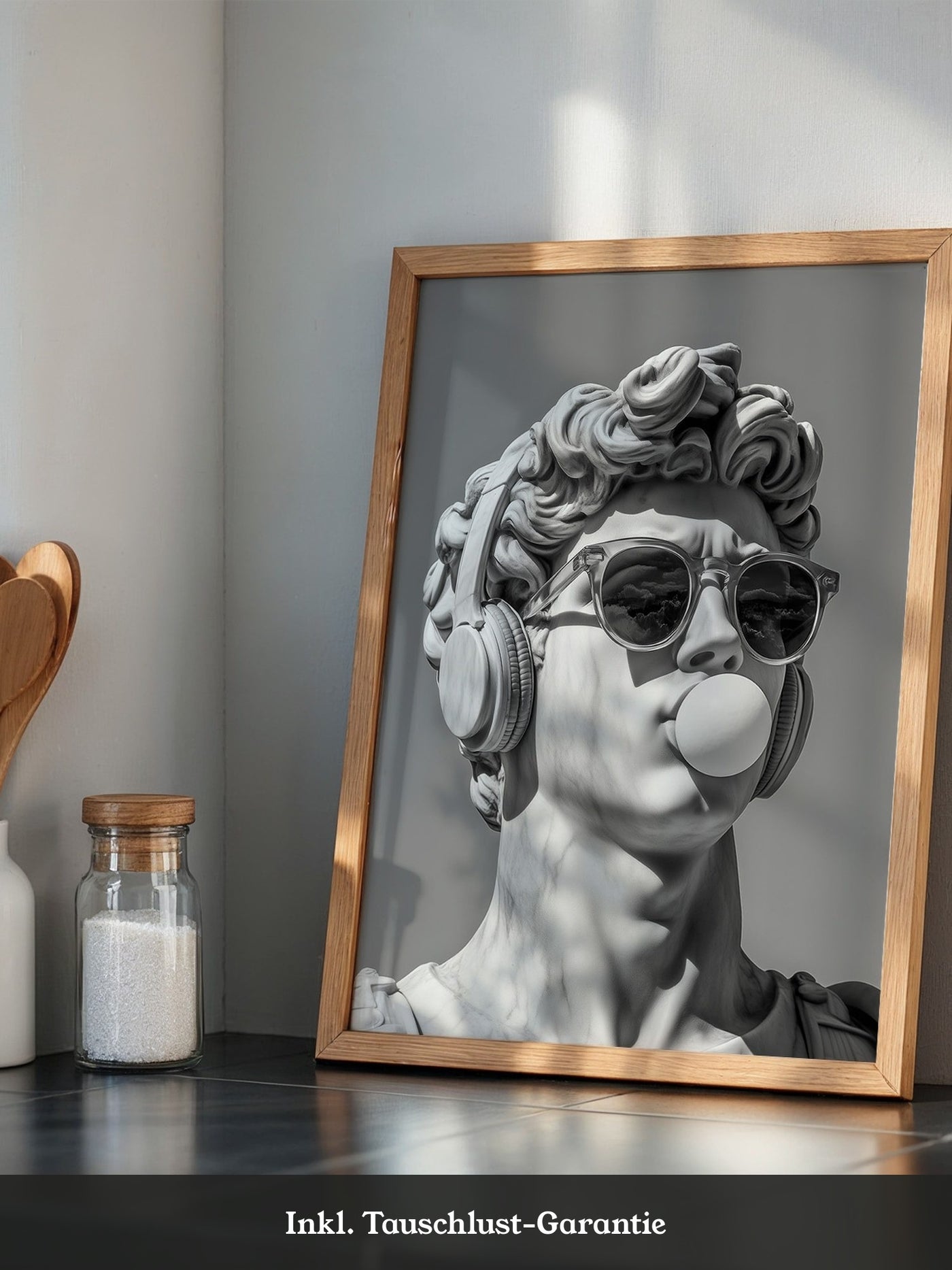 David Statue Pop-Art Flair