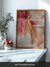 Cocktail Dame Rosa Badewanne