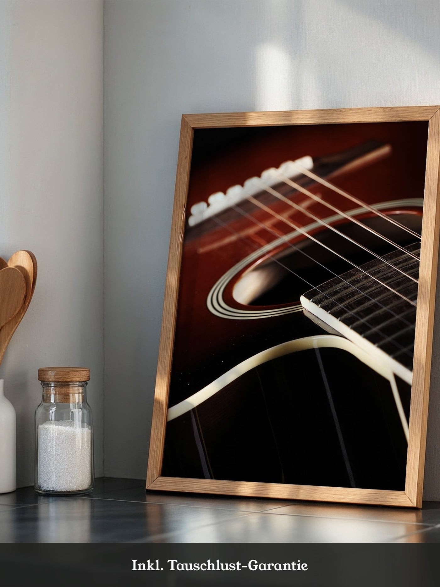 Gitarren Nahaufnahme Schattenlicht