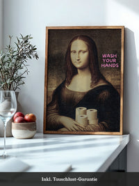Mona Lisa Toilettenpapier Humor