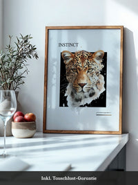 Leopard Aquarell Intensiv