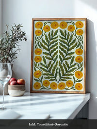 Marigold Blumen Gelb-Ornament